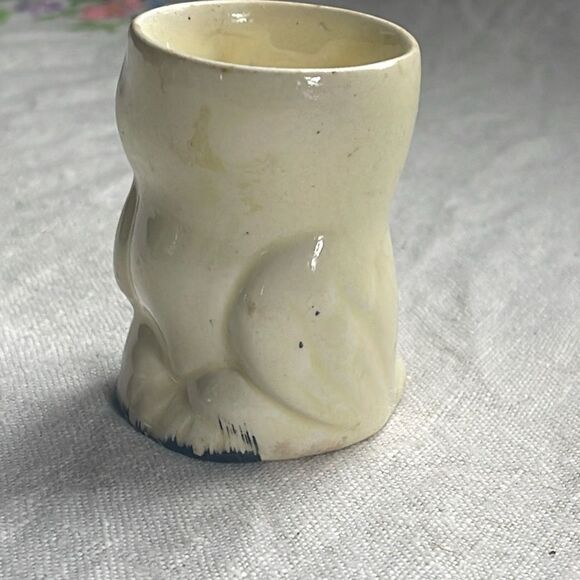 Vintage Keele Street Pottery England egg cup Hand painted - Picture 4 of 8
